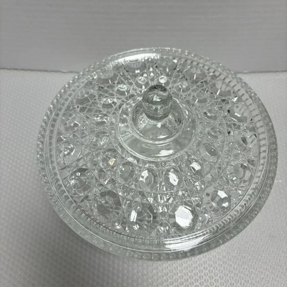 Indiana Glass Windsor Clear Glass 7-1/2